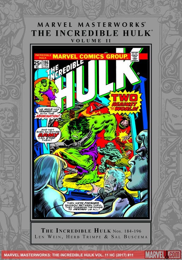 MARVEL MASTERWORKS: THE INCREDIBLE HULK VOL. 11 (Hardcover)