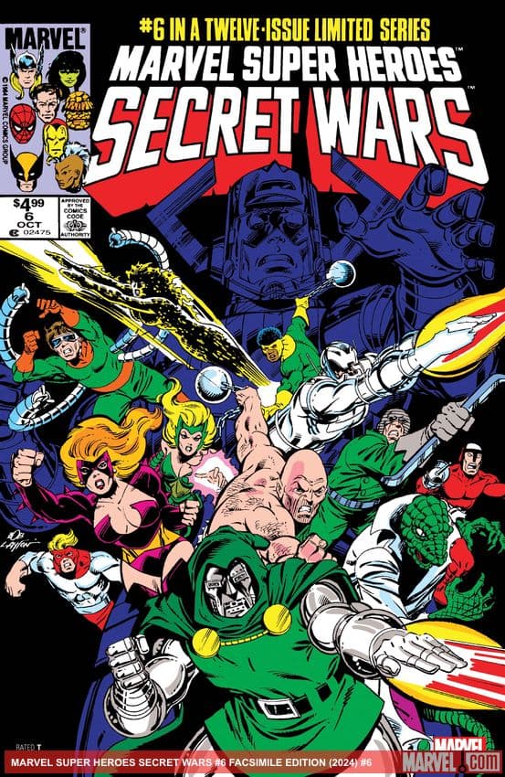 MARVEL SUPER HEROES SECRET WARS #6 FACSIMILE EDITION (2024) #6